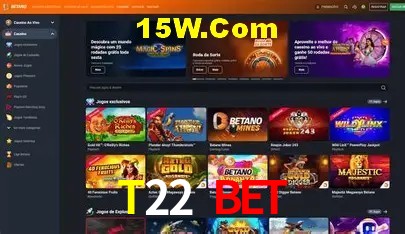 T22 Bet Salvador - Strategy